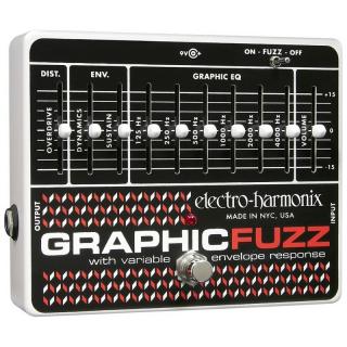 Electro-Harmonix Graphic Fuzz EQ/distortion/sustainer pedál