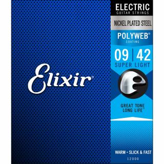 Elixir PolyWeb (12000) 9-42 Super Light elektromos húrkészlet