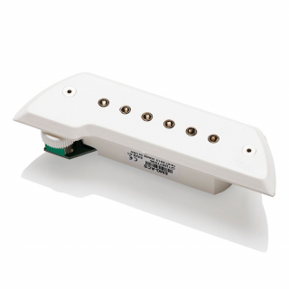 EMG ACS White Akusztikus hanglyuk pickup fehér