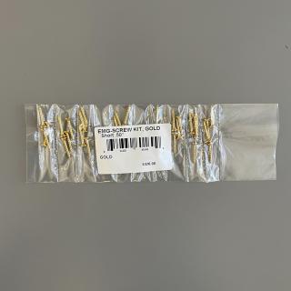 EMG Screw Kit Gold Short  5326  EMG csavar szett arany