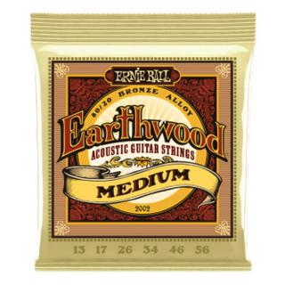 Ernie Ball 2002 Earthwood Acoustic 80/20 bronz húrkészlet 13-56