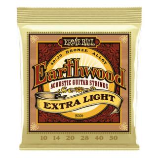 Ernie Ball 2006 Earthwood Acoustic 80/20 bronz húrkészlet 10-50