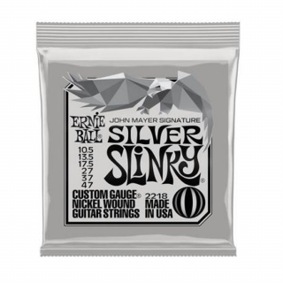 Ernie Ball 2218 John Mayer Signature Silver Slinky húrkészlet 10,5-47