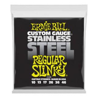 Ernie Ball 2246 Stainless Steel Regular Slinky 10-46 húrkészlet