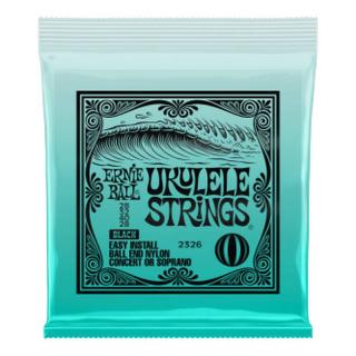 Ernie Ball 2326 Ukulele Ball End Black húrkészlet