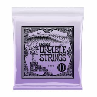 Ernie Ball 2327 Low G Ukulele Strings Black Nylon