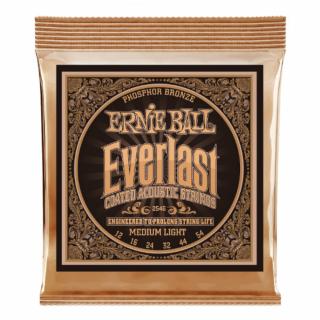 Ernie Ball 2546 Everlast Coated Phosphor Bronze 12-54 húrkészlet
