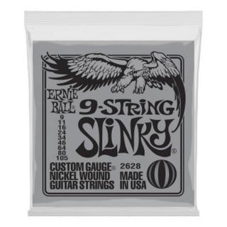 Ernie Ball 2628 Nickel Wound 9 String Slinky 9-105 9 húros húrkészlet