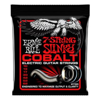 Ernie Ball 2730 Cobalt Slinky húrkészlet 10-62 7 húros húrkészlet