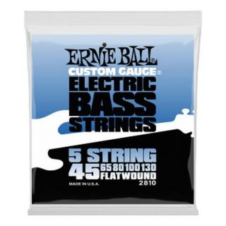 Ernie Ball 2810 Flatwound Bass 5 String 45-130