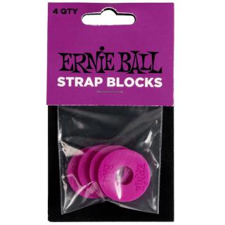 Ernie Ball 5618 Strap Blocks Purple hevederzár