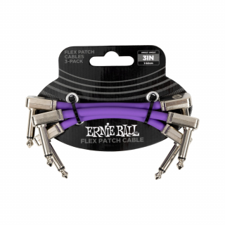 Ernie Ball 6451 Patch Kábel 7,5cm Lila
