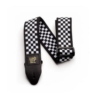 Ernie Ball Black and White Checkered Heveder