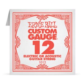 Ernie Ball Single Plain Steel 012