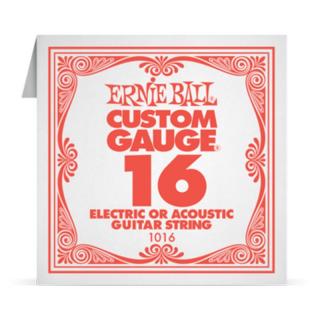 Ernie Ball Single Plain Steel 016