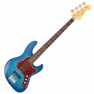 FGN Fujigen Boundary MJ Transparent Blue basszusgitár