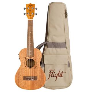 Flight DUC-323 CEQ MAH/MAH Ukulele tokkal (Concert)