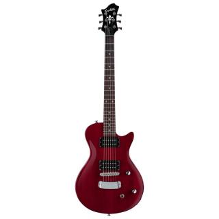 Hagstrom Ultra Swede Wild Cherry Transparent