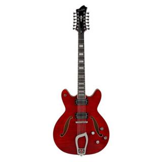 Hagstrom Viking DLX Wild Cherry Transparent 12-string