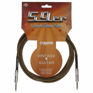 Klotz VIN-0450 Vintage hangszerkábel 4,5m
