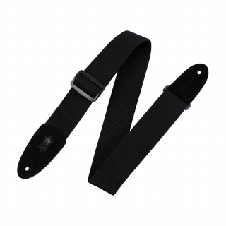 Levys MC8-BLK pamut gitárheveder fekete