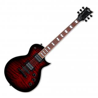 LTD EC-256 QM See Thru Black Cherry SB