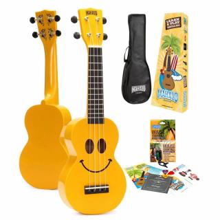 Mahalo U-SMILE Soprano Ukulele Yellow