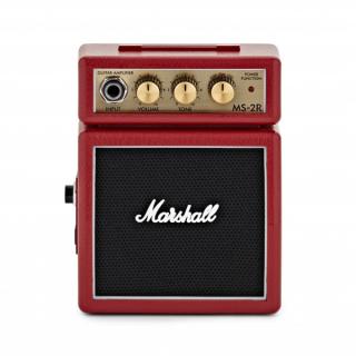 Marshall MS-2R mini gitárerősítő piros