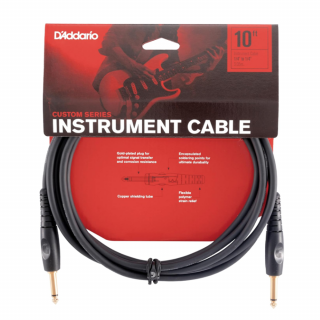 Planet Waves PW-G-10 egyenes-egyenes hangszerkábel 3m