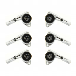 Planet Waves PWAT-331L  auto-trim 3+3 króm gitárhangoló kulcskészlet