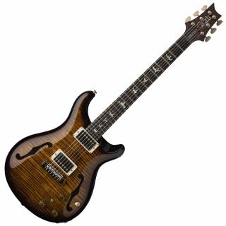 PRS Hollowbody II Piezo Black Gold Wraparound Burst