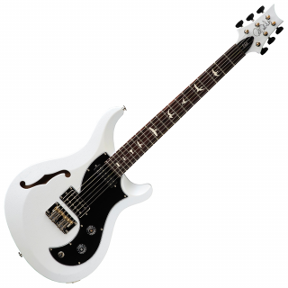 PRS S2 Vela Semi-Hollow Satin Pearl White