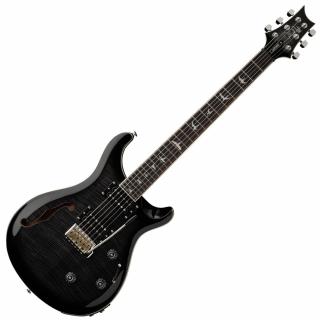 PRS SE Custom 24 Semmi-Hollow Piezo Charcoal Burst