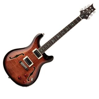 PRS SE Hollowbody II Piezo Black Gold Burst