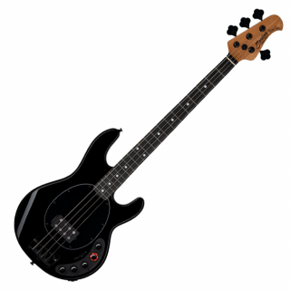 Sterling by Music Man DarkRay RAY34 Black 4 húros basszusgitár