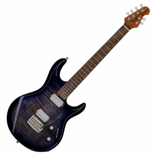 Sterling by Music Man Luke 100 Flame Maple Blueberry Burst elektromos gitár