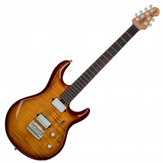 Sterling by Music Man Luke 100 Flame Maple Hazel Burst elektromos gitár