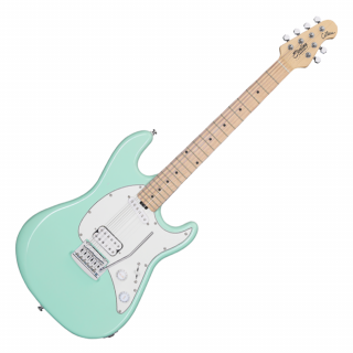 Sterling by Music Man S.U.B. Cutlass CTSS30HS Mint Green rövid menzúrás elektromos gitár