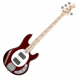 Sterling by Music Man S.U.B. StingRay RAY4HH Candy Apple Red elektromos basszusgitár