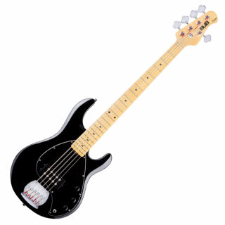 Sterling by Music Man S.U.B. StingRay RAY5 Black 5 húros basszusgitár