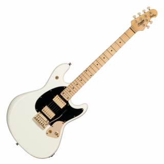 Sterling by Music Man StingRay Jared Dines Artist Fehér