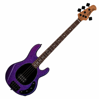 Sterling by Music Man StingRay RAY34 Purple Sparkle 4 húros basszusgitár