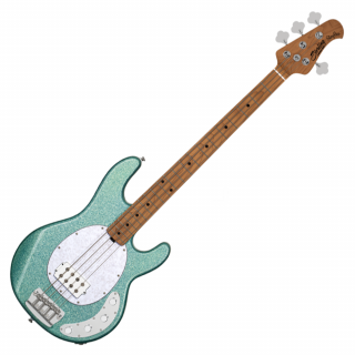 Sterling by Music Man StingRay RAY34 Seafoam Sparkle 4 húros basszusgitár