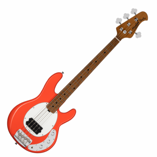 Sterling by Music Man StingRay Short Scale FIesta Red 4 húros basszusgitár