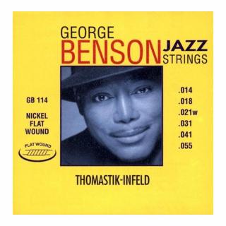 Thomastik GB114 George Benson 14-55 köszörült gitárhúrok