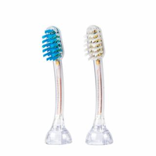 Emmi-dent SB2 GO, Metallic és Professional ultrahangos cserélhető fogkefefejek fogszabályzót viselőknek (2x)