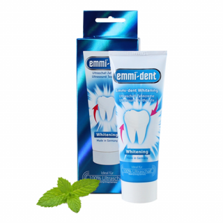 Emmi-dent Whitening - ultrahangos fogfehérítő fogkrém (75ml)