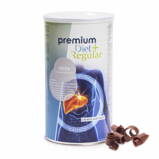 Premium Diet Regular +Hepa - csokoládé ízű (420g/23adag)