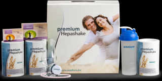 Premium Hepashake tápszer csomag - Májdiéta Program