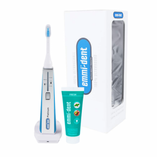 Ultrahangos fogkefe, emmi-dent Platinum kék, emmi®-dent fogkrém